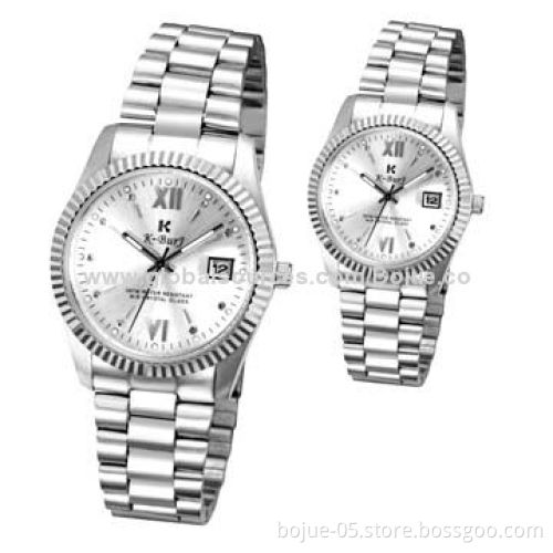 2014 Hot Sale K-BURJ Men's Business Wristwatches, Corrugated Round Edge